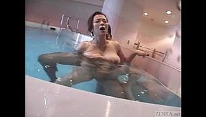 Subtitled Chinese thick baps wifey lean dipping breast fucking
