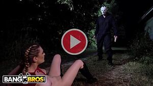 BANGBROS - Kara Lee Appointments Scary Villain In The Forest